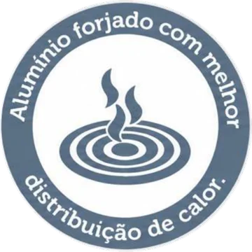 Alumínio forjado com melhor distribuição de calor