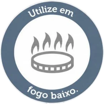 Utilize em fogo baixo