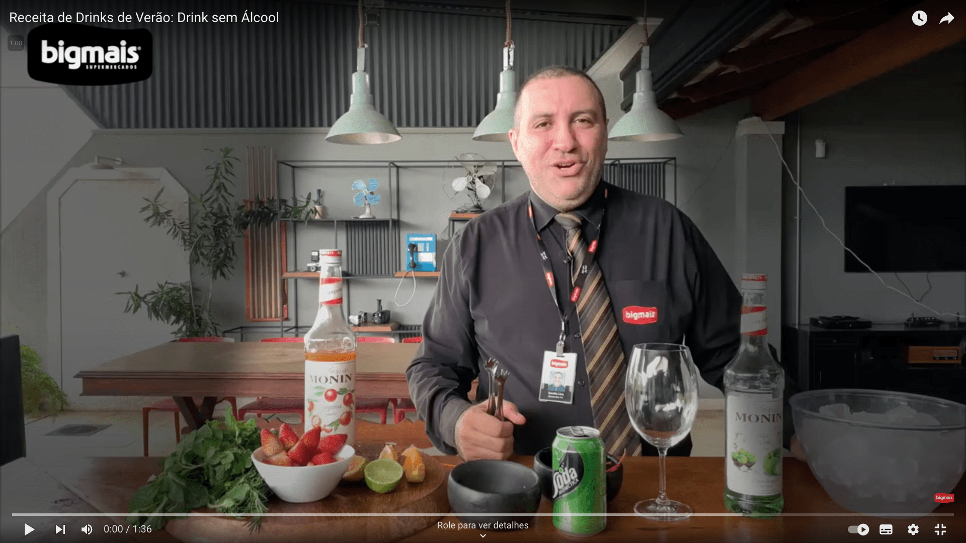 Receita de Drinks de Verão - Drink sem Álcool