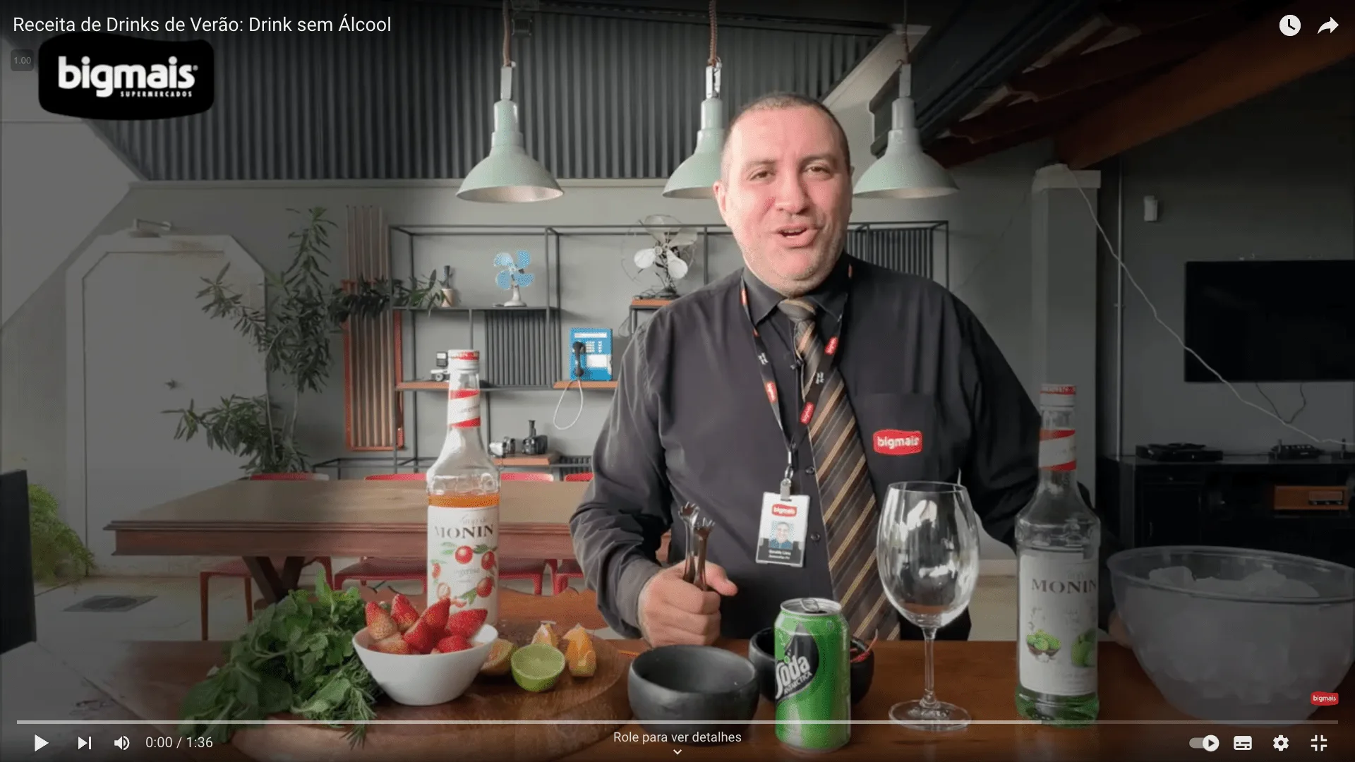Receita de Drinks de Verão - Drink sem Álcool
